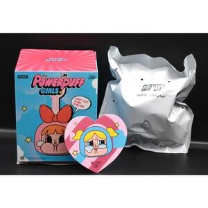 Pop Mart Powerpuff Girls Bubbles Vinyl Face Plush Pendant (A6)